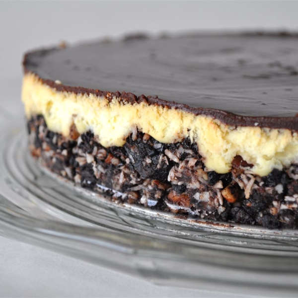 Canada Day Nanaimo Bar Cheesecake