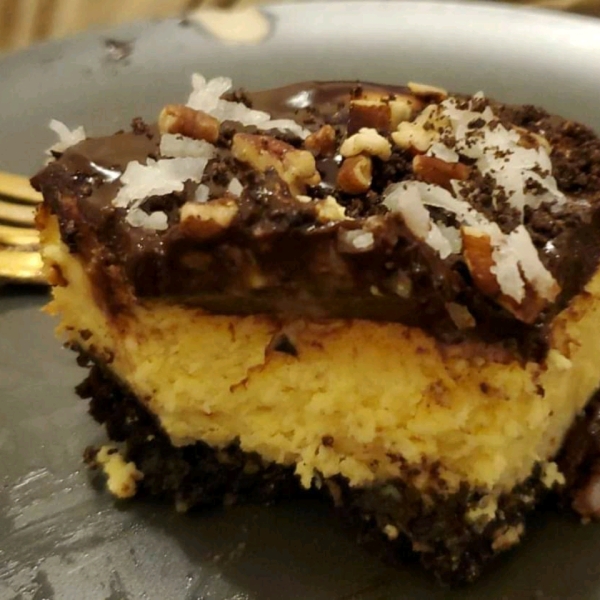 Canada Day Nanaimo Bar Cheesecake