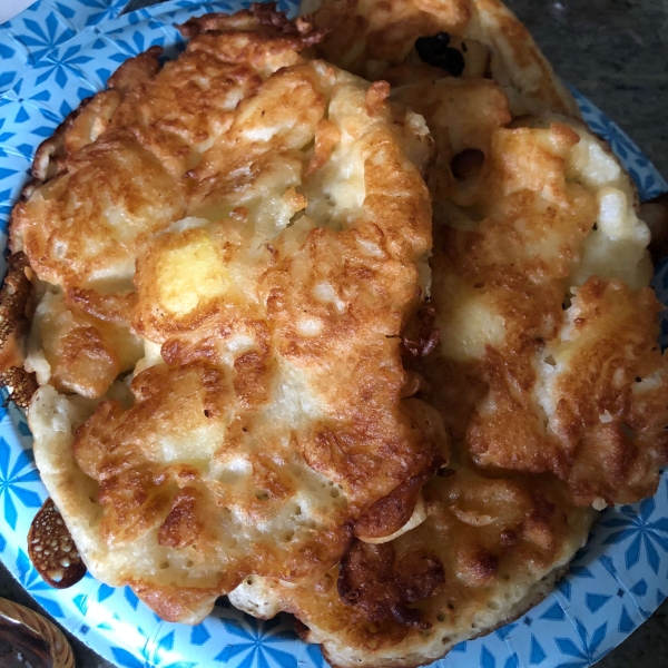 Racuchy z Jablkami (Polish Apple Pancakes)