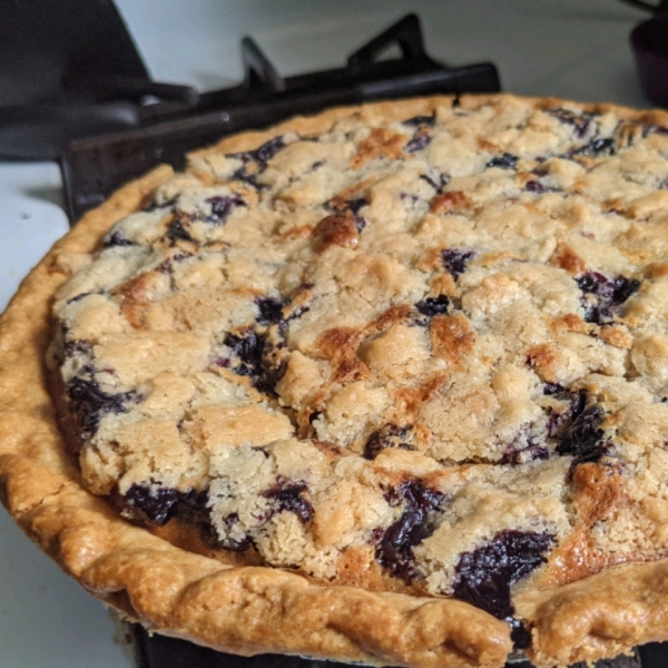 Creamy Blueberry Pie