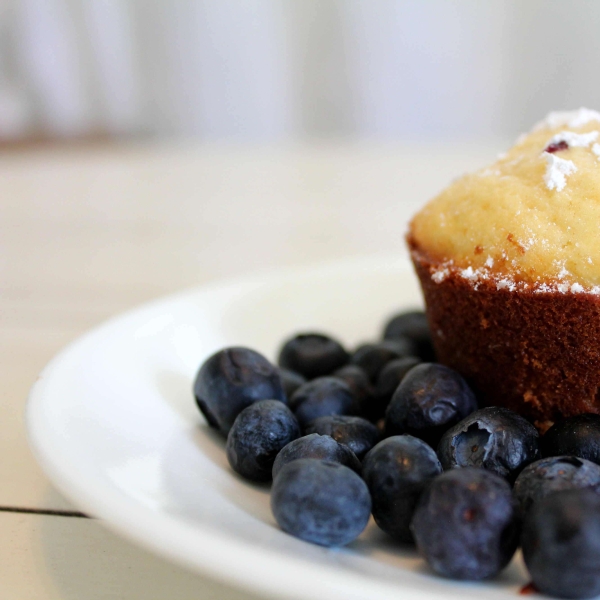 Almond Flour Blueberry Muffins (Gluten Free)