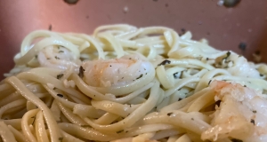 Garlic Shrimp Linguine