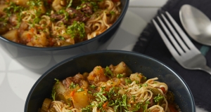 Lagman (Uzbek Noodle Soup)