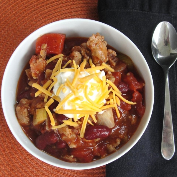 Simple Scandinavian Turkey Chili