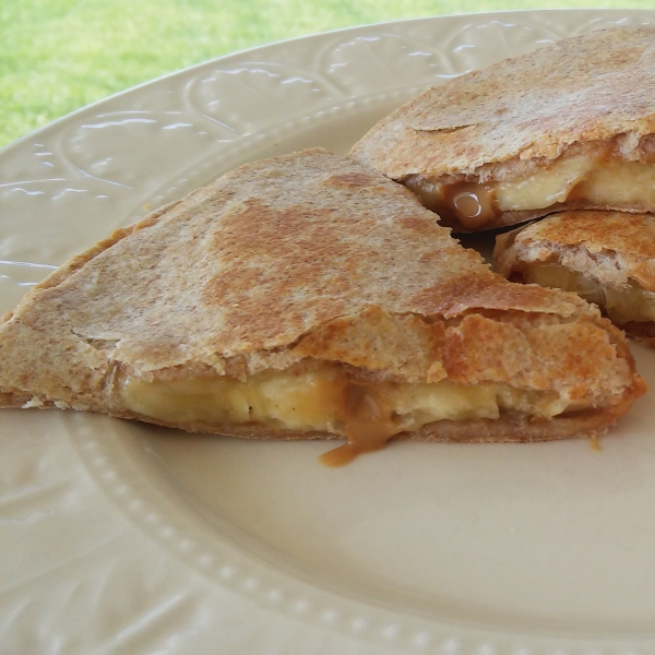 Peanut Butter Banana Quesadilla