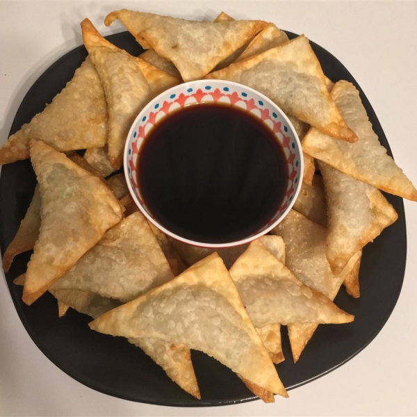 Korean Egg Roll Triangles