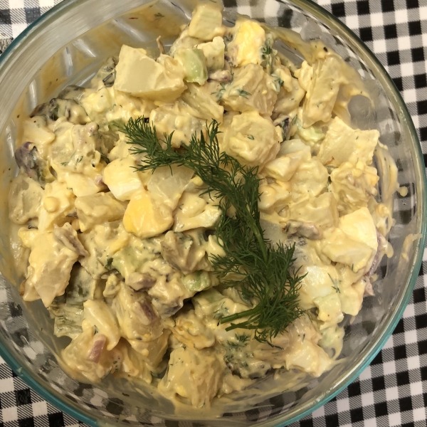 Spicy Dill Potato Salad