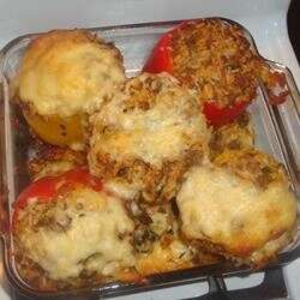 South-of-the-Border Stuffed Peppers