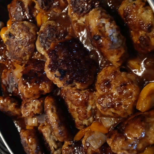 Sweet and Sour Pork Patties