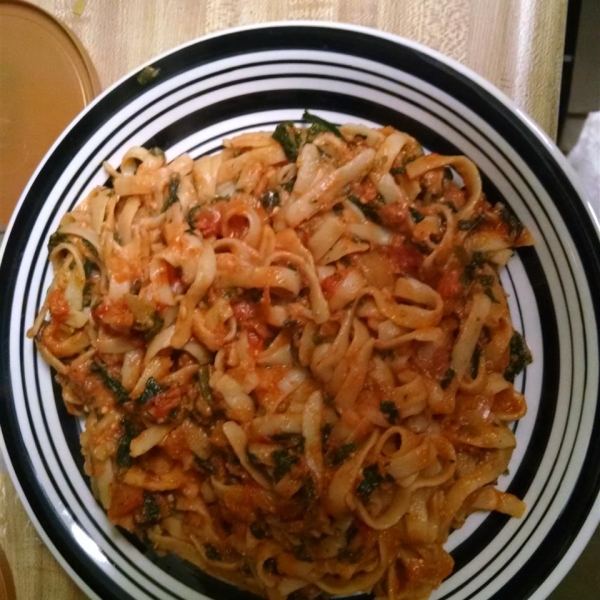 Greek Fettuccine