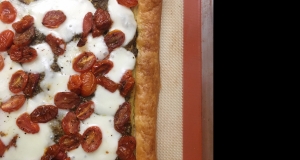 Caprese Puff Pastry Tart