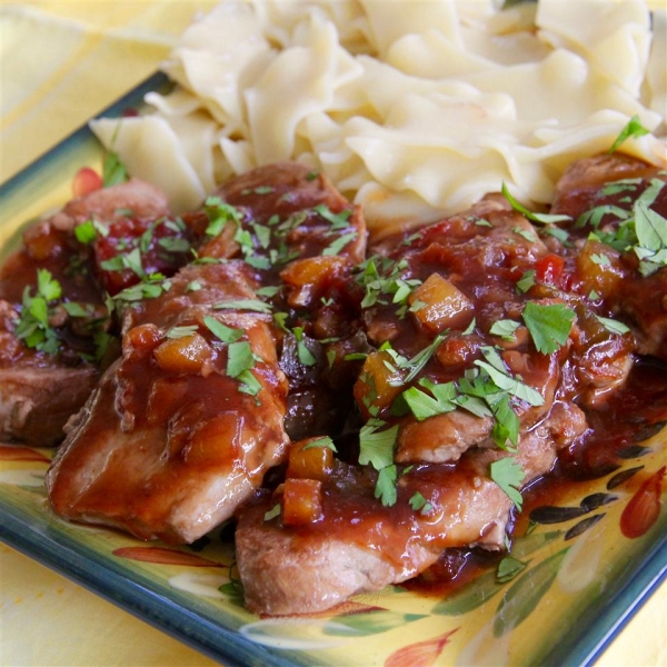 Spicy-Sweet Pork Tenderloin