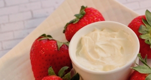 Marshmallow Dip for Strawberries