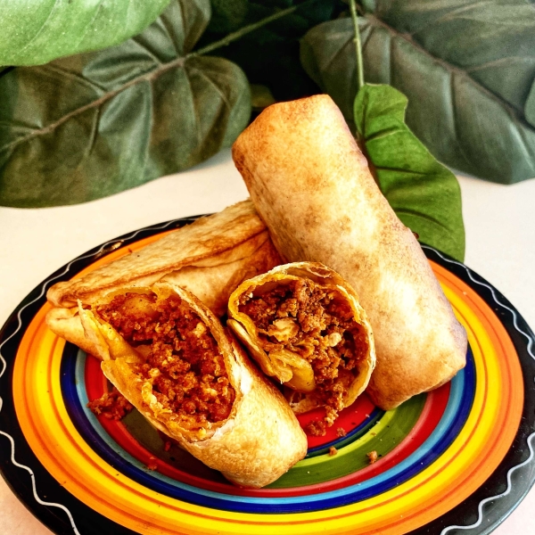 Air Fryer Mini Breakfast Burritos