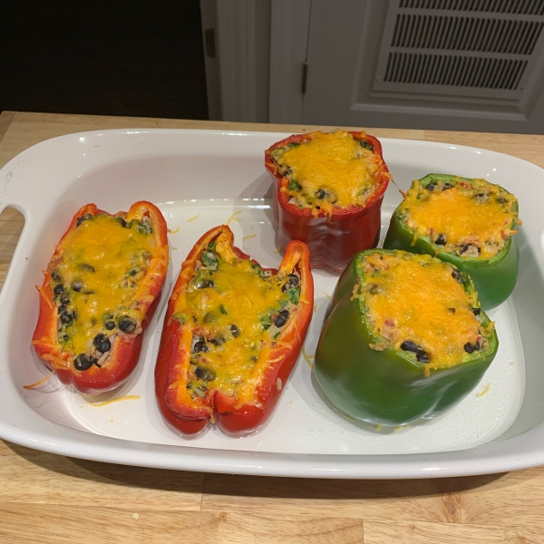 Black Bean Stuffed Peppers