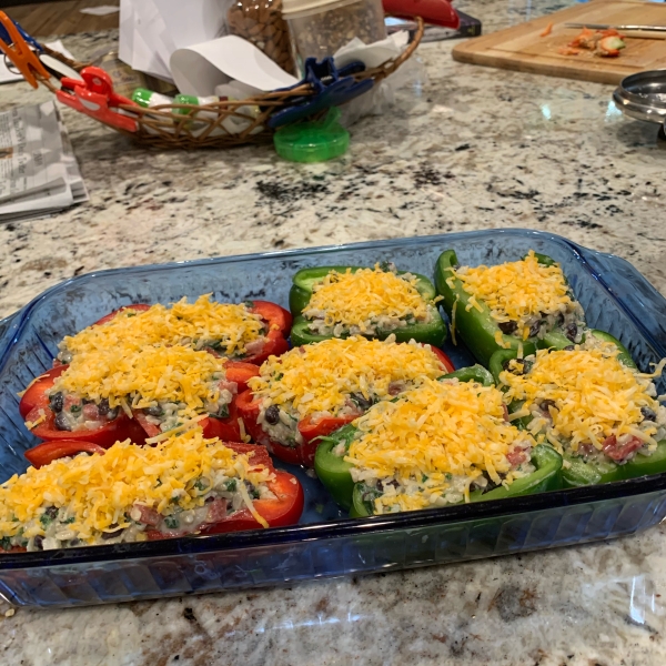 Black Bean Stuffed Peppers