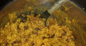 Indian Curried Barley Pilaf