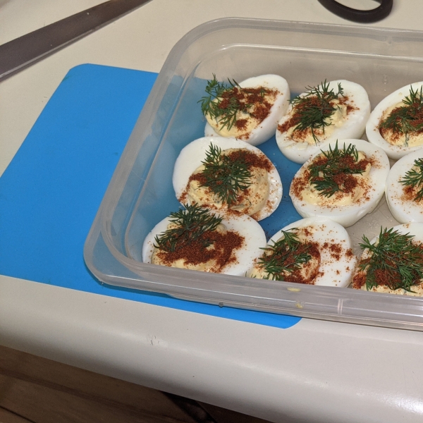 Classic Savory Deviled Eggs