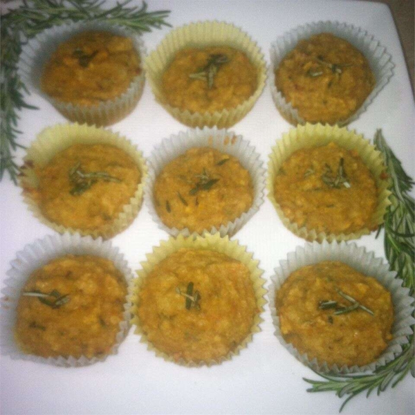 Savory Lower-Carb Butternut Squash Muffins