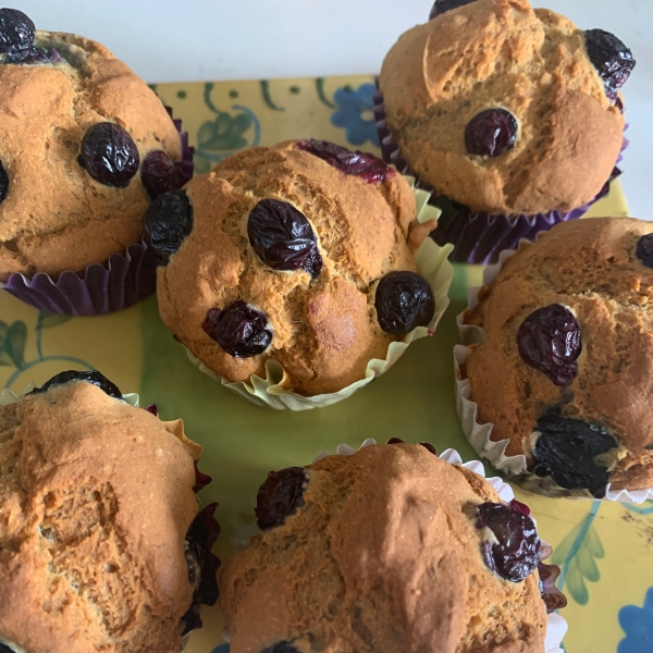 Banana Blueberry Muffins