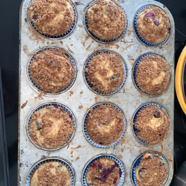 Banana Blueberry Muffins