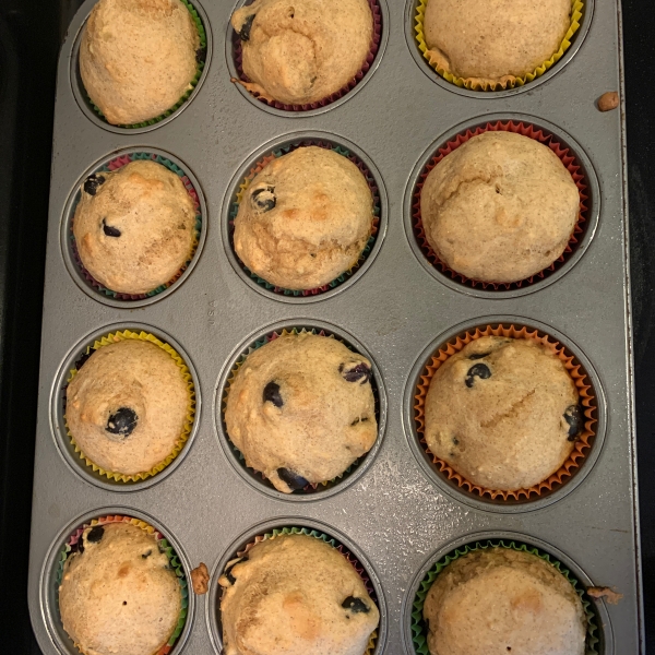 Banana Blueberry Muffins