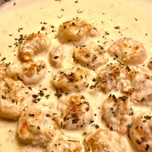 Creamy Shrimp Scampi