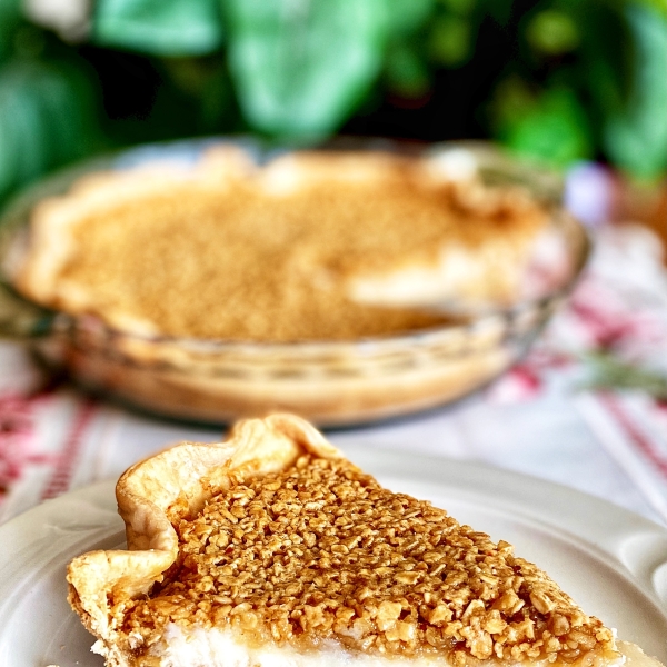 Oatmeal Pie with Cream Cheese