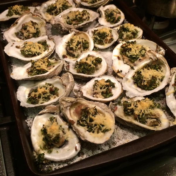 Oysters Rockefeller