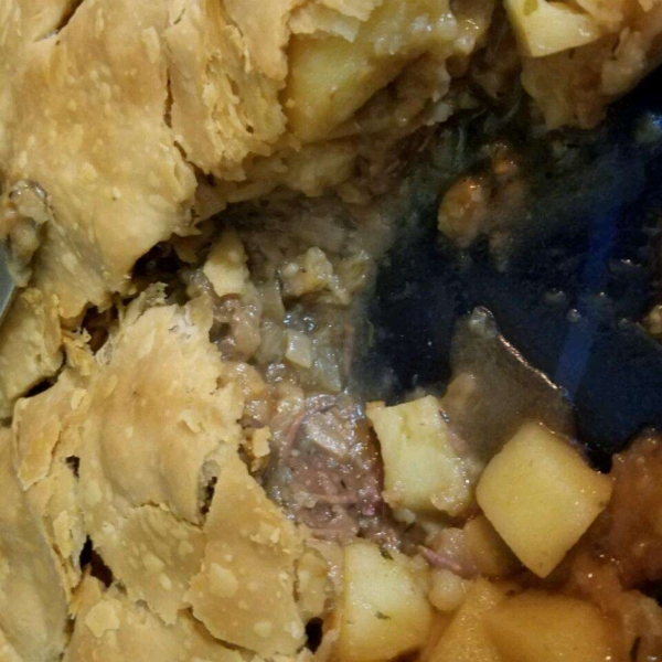 Steak and Ale Pie with Mushrooms