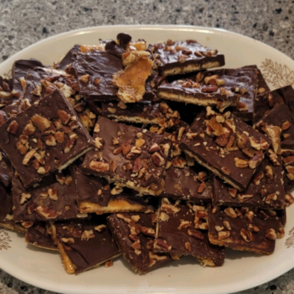 Saltine Toffee Cookies