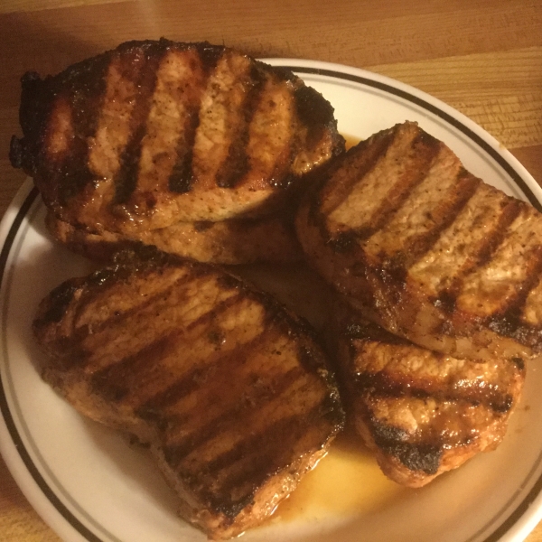 Caribbean Jerk Pork Chops