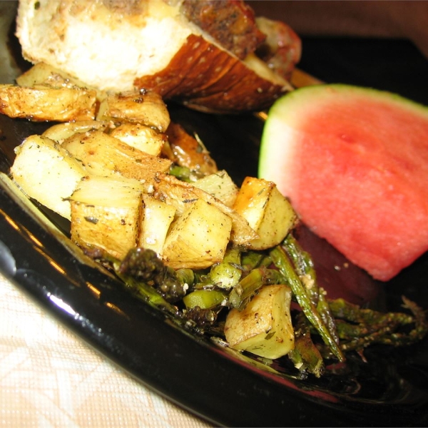 Roasted Asparagus with Herbes de Provence