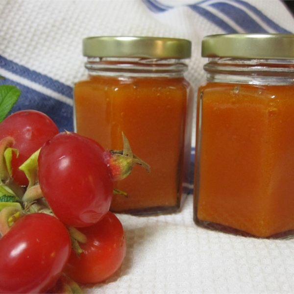 Rose Hip Freezer Jam