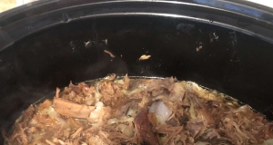 Homestyle Kalua Pork with Cabbage in a Slow Cooker