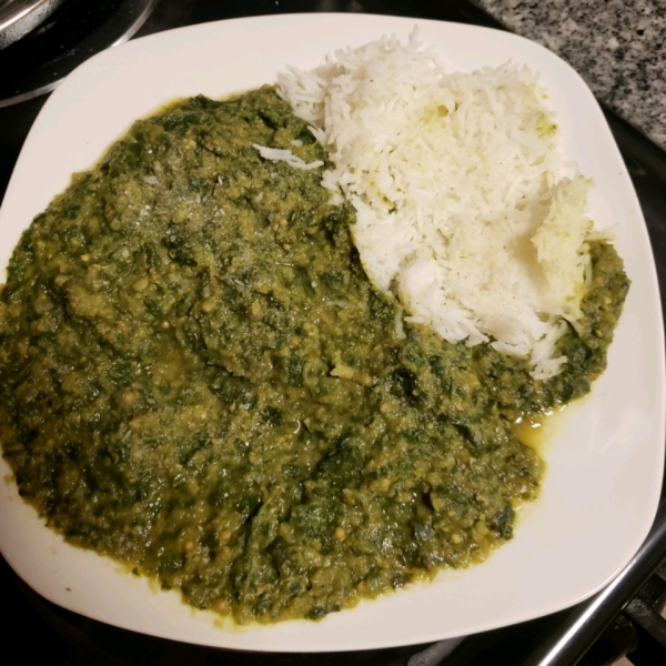 Indian Dahl with Spinach