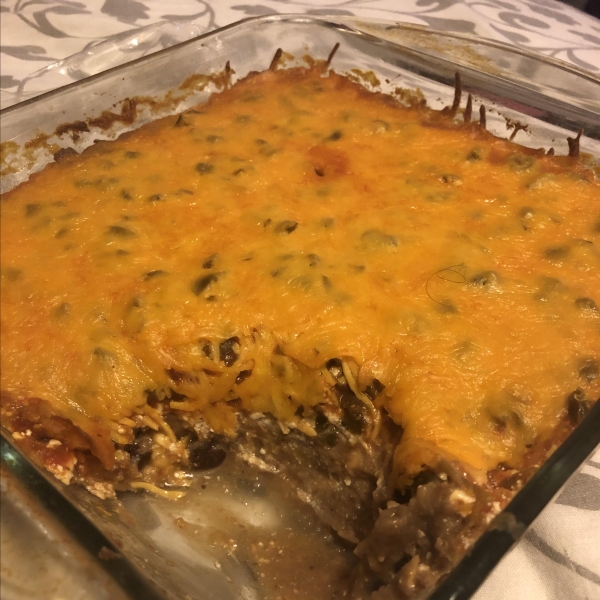 Spicy Layered Bean Dip