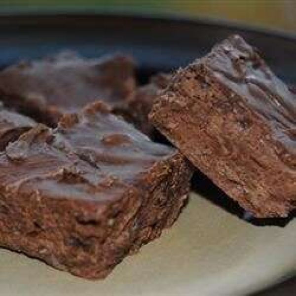 Microwavable Chocolate Fudge