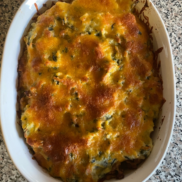 Sally's Spinach Mashed Potatoes