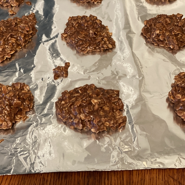 No Bake Cookies without Peanut Butter