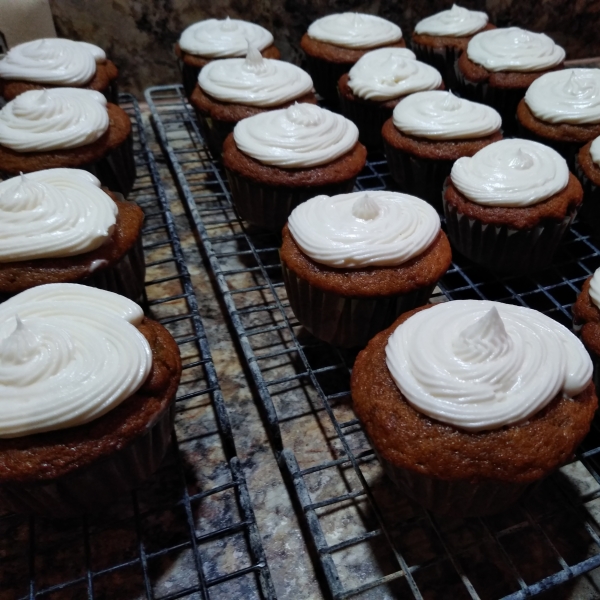 Pumpkin Ginger Cupcakes