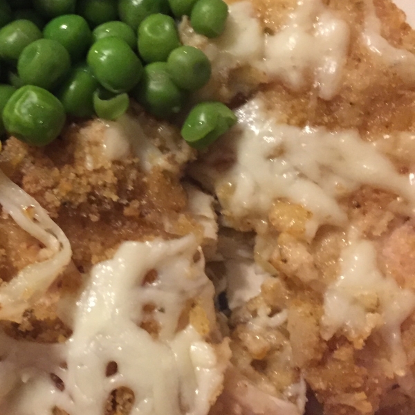 Cheesy Breaded Chicken