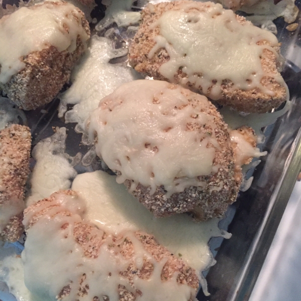 Cheesy Breaded Chicken