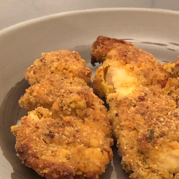 Cheesy Breaded Chicken