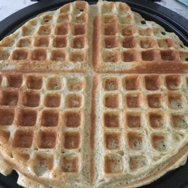 Banana Egg Waffles