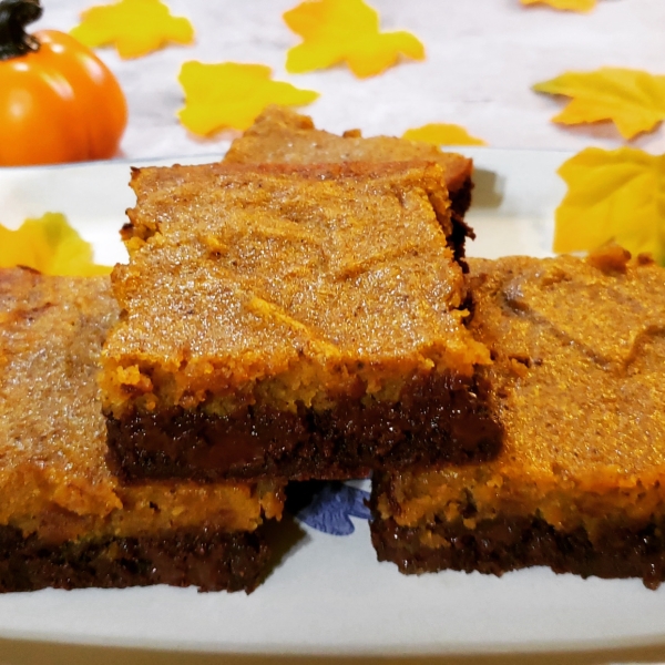 Pumpkin Brownies