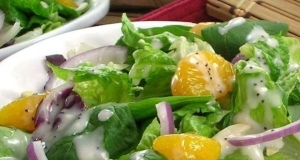 Spinach Salad with Poppy Seed Dressing