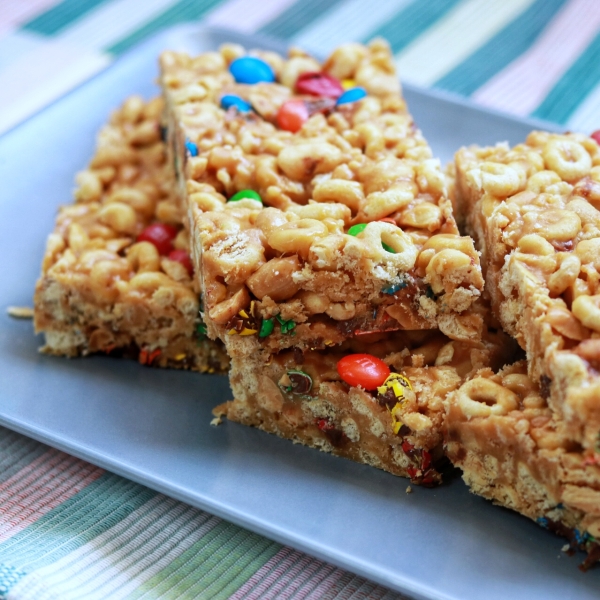 No Bake Cereal Bars