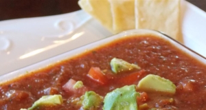 Salsa with Avocado