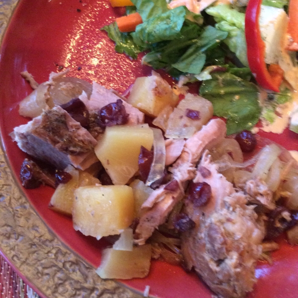 Slow Cooker Pineapple Pork Roast